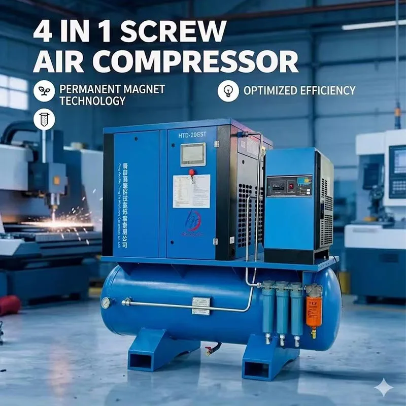 22KW 16 bar légkompresszor lézeres vágáshoz
